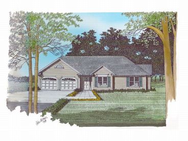 1-Story Home Plan, 007H-0013
