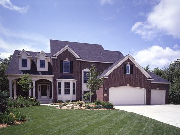 2-Story Home Plan, 022H-0095