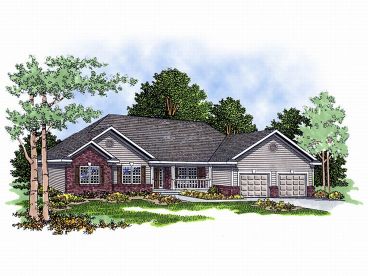 Traditional House Plan, 020H-0034