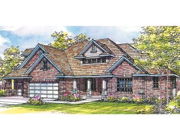 Traditional Home Plan, 051H-0030