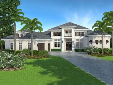 West Indies House Plan, 070H-0017