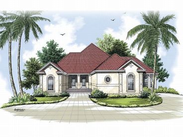 Sunbelt House Plan, 021H-0136