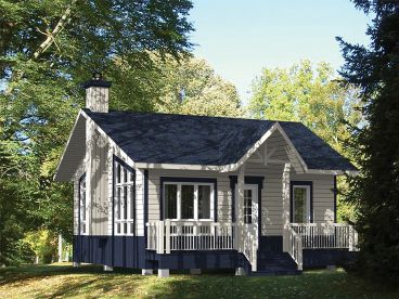 Cottage Home Plan, 072H-0187
