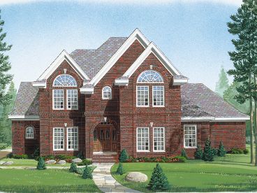Luxury House Plan, 054H-0025