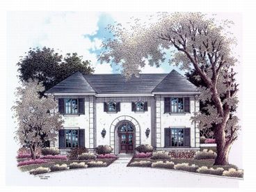 Two-Story Home Design, 004H-0084