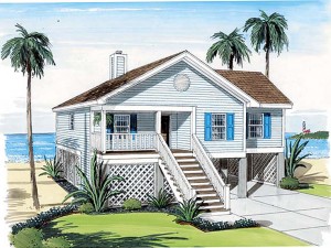 Vacation House Plan 047H-0077