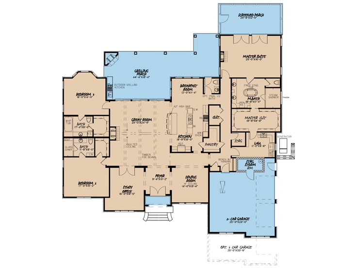 Floor Plan 074H-0042