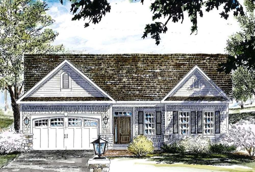 Practical Empty-Nester House Plan Features
