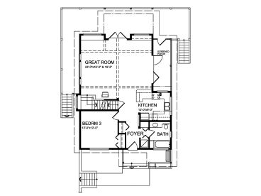 1st Floor Plan, 010H-0018