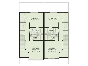 2nd Floor Plan, 025M-0103