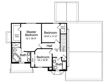 2nd Floor Plan, 046H-0055