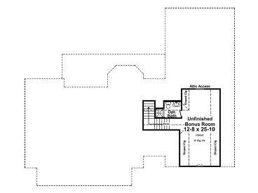 2nd Floor Plan 001H-0214