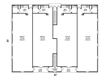 1st Floor Plan, 006C-0063