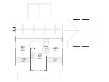 2nd Floor Plan, 062H-0426