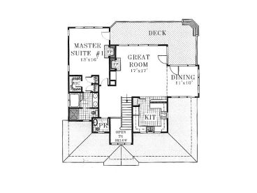 2nd Floor Plan, 041H-0018
