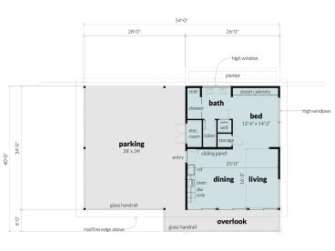 Floor Plan, 052H-0164