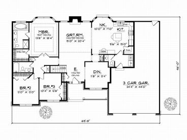 Floor Plan, 020H-0034