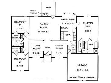 Floor Plan, 019H-0112