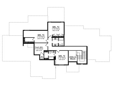 2nd Floor Plan, 020H-0475