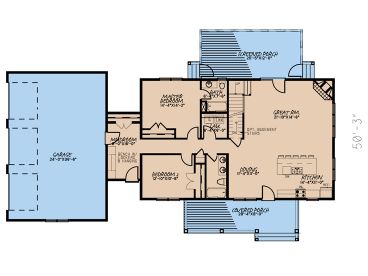 1st Floor Plan, 074H-0138