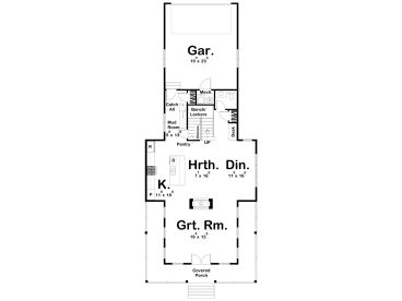 1st Floor Plan, 050H-0360