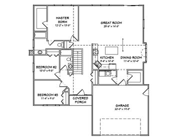 Floor Plan, 048H-0046