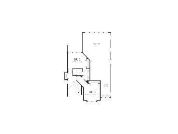 2nd Floor Plan, 034H-0341