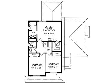 2nd Floor Plan, 046H-0069