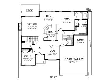 Floor Plan, 020H-0295