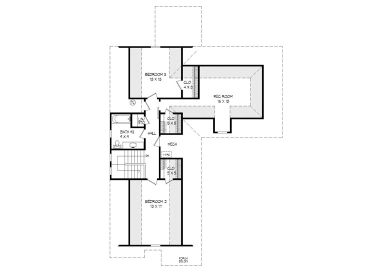 2nd Floor Plan, 062H-0128