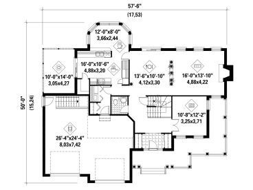 1st Floor Plan, 072H-0010
