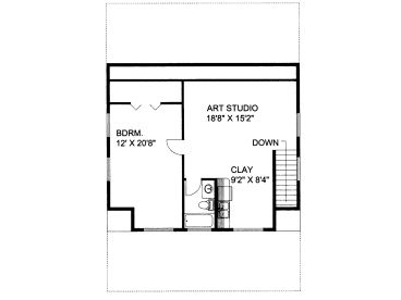 2nd Floor Plan, 012G-0047