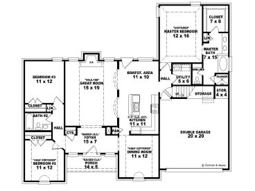 Floor Plan, 006H-0082
