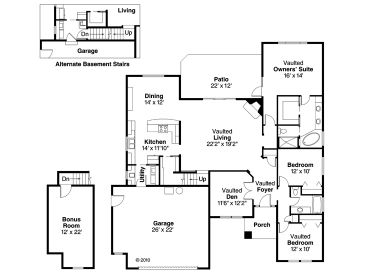 Floor Plan, 051H-0204