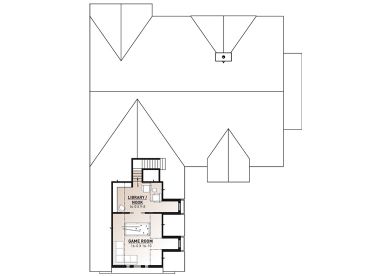 2nd Floor Plan, 027H-0432