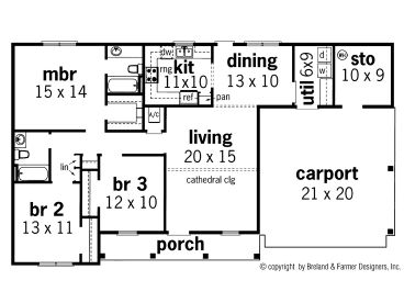 Floor Plan, 021H-0036