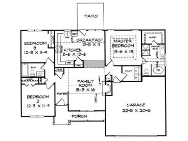 Floor Plan, 019H-0039