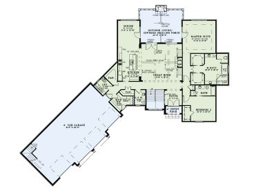 Floor Plan, 025H-0322