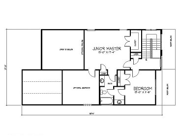 2nd Floor Plan, 058H-0008