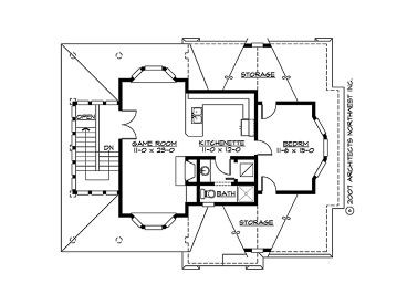 2nd Floor Plan, 035G-0009
