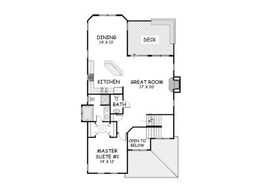 2nd Floor Plan, 041H-0141