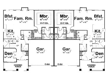 1st Floor Plan, 031M-0060