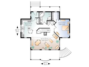 Floor Plan, 027H-0224