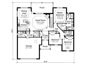 Floor Plan, 046H-0080