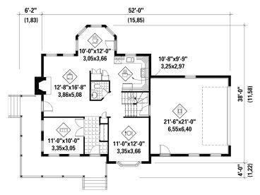 1st Floor Plan, 072H-0119