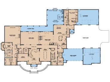 1st Floor Plan, 074H-0200