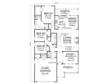 Floor Plan, 059H-0161