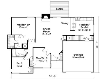 Floor Plan, 022H-0002