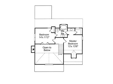 2nd Floor Plan, 017H-0032