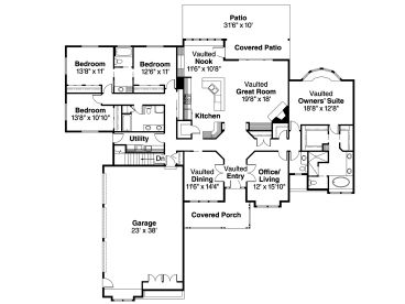 Floor Plan, 051H-0028